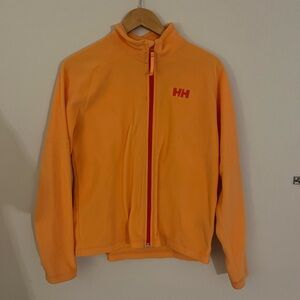 HELLYHANSEN orange zip up